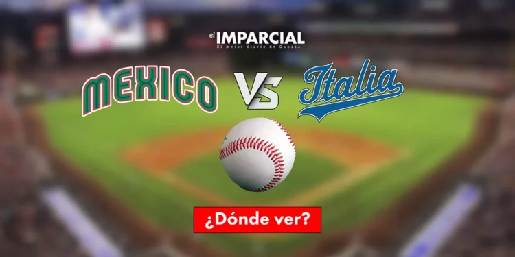 Dónde ver EN VIVO el México vs. Italia en el Mundial de Béisbol