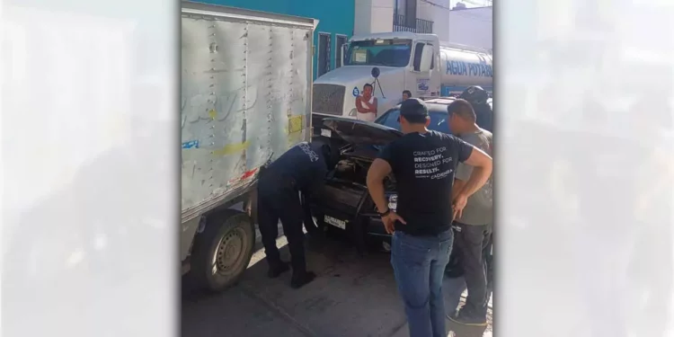 Elementos de Vialidad Municipal brindaron el apoyo correspondiente.