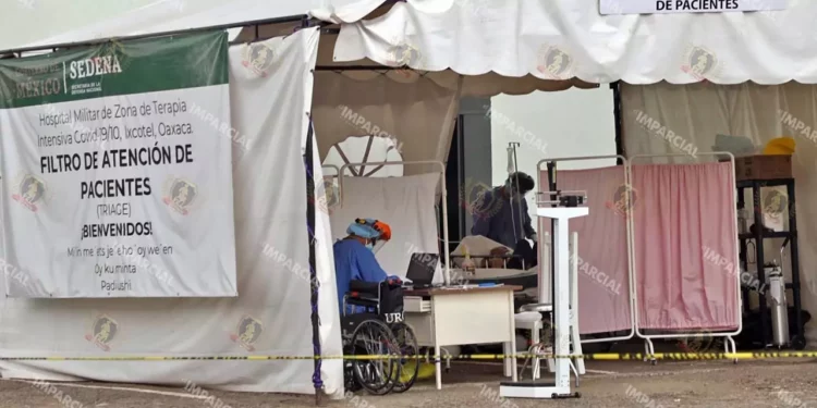 Foto: Archivo El Imparcial // El Hospital General Militar de Zona fue pieza fundamental para atención y combate contra el Covid-19 en Oaxaca.