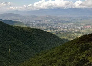 Foto: VisitMexico // El Parque Nacional Benito Juárez tiene a sus pies a la zona metropolitana de la ciudad de Oaxaca, a la cual brinda oxígeno.