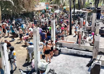 Foto: redes sociales // En descargo del gobierno, solo 2 de cada 4 negocios cuentan con medidas de protección civil.