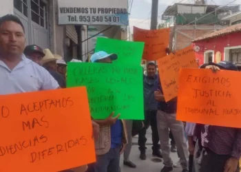 Explicó que el conflicto se originó tras la presunta destrucción de vegetación en la Reserva de la Biosfera Tehuacán-Cuicatlán para la apertura de caminos