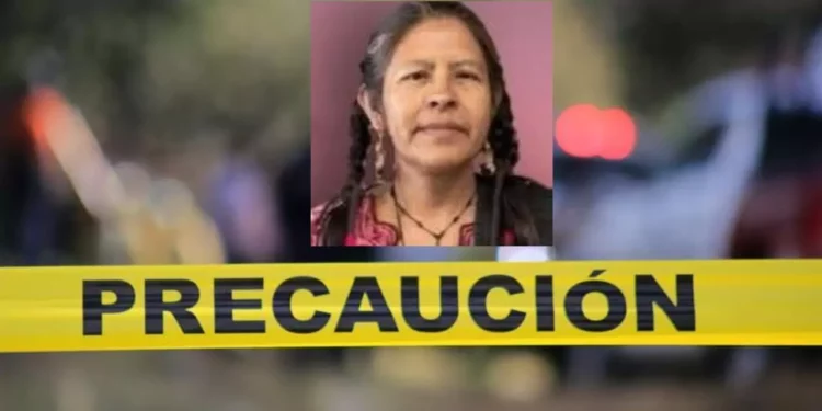 Foto: Redes sociales // Colectivos y comunidad Ayuujk exigen justicia por el feminicidio de la maestra Reina García González en Oaxaca.