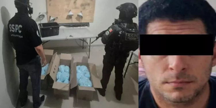 Golpe al narco: decomisan más de 270 kilos de fentanilo y detienen a presunto líder criminal en Colima