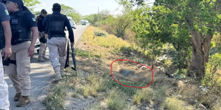Hallan cuerpo ejecutado en el tramo a Juchitán-Tehuantepec