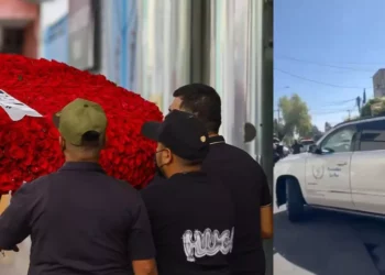 VIDEO | Ataúd dorado y escolta militar: despiden a “El Mencho” bajo fuerte operativo en Zapopan
