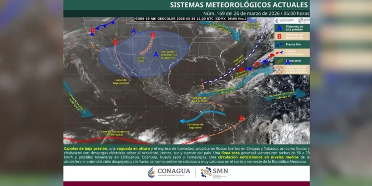 Nubes, calor y riesgo costero: Oaxaca bajo un cóctel climático inestable