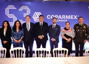 Juan José Sierra Álvarez presidió la Toma de Compromiso del Consejo Directivo 2026–2027 de Coparmex Oaxaca.