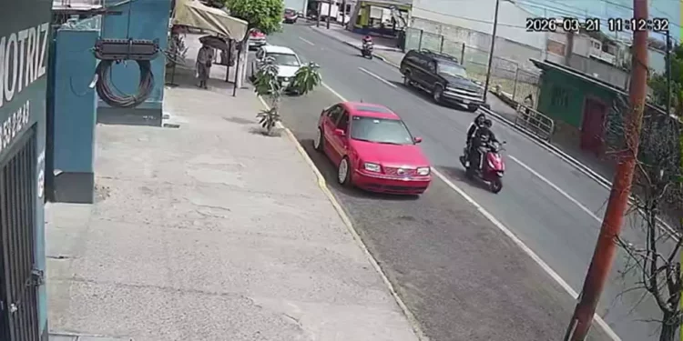 La motoneta Hero Dash fue sustraída mientras permanecía estacionada en la zona centro de Huajuapan