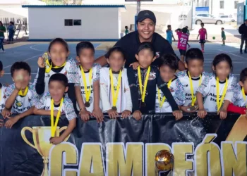Los equipos infantiles mostraron tener buen nivel.