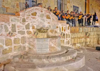 Foto: Archivo El Imparcial // Las fuentes tuvieron un uso decorativo y de embellecimiento, además de proporcionar frescura y espacios de recreación en el Oaxaca de antaño.