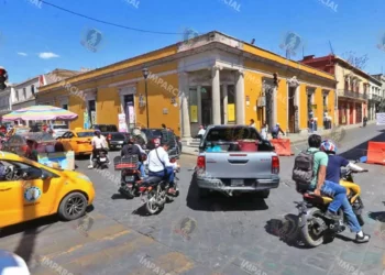 Foto: Adrián Gaytán // Las protestas trastocaron la circulación en las principales vías de la capital.