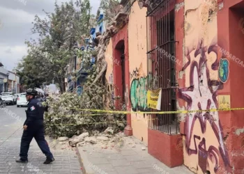 Foto: Adrián Gaytán // Los efectos del frente frío número 40 continuarán azotando la entidad oaxaqueña en las próximas horas.