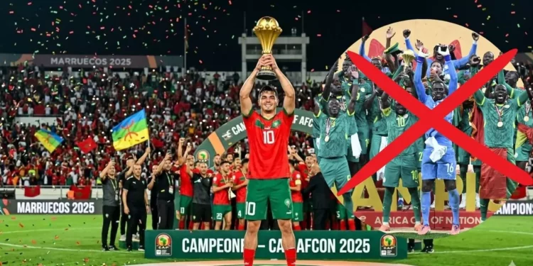 ¡Escándalo en África! CAF quita el título a Senegal y declara campeón a Marruecos en la mesa