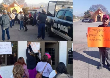 Paro en Tlacolula: trabajadores bloquean servicios y escuelas por salarios atrasados