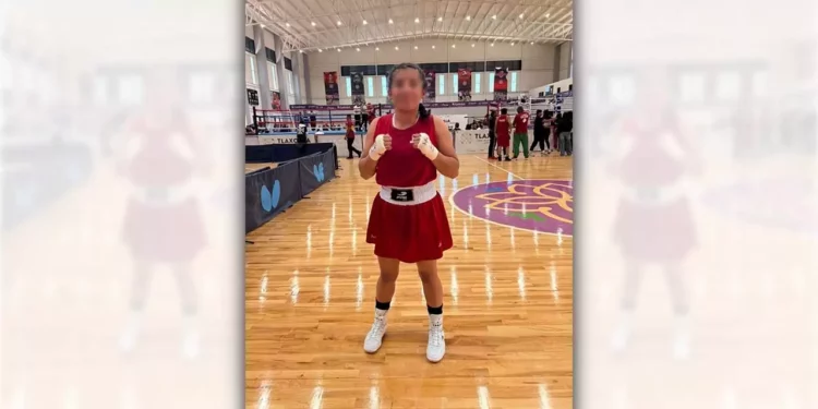 Pilar Espinosa Oropeza, es integrante del Centro de Formación Boxística Huajuapan.