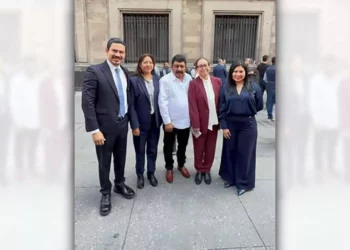 Foto: Raymundo Chagoya // Presidentes municipales Xóchitl Flores Jiménez de Chimalhuacán, Nazario Gutiérrez Martínez de Texcoco, Azucena Cisneros Coss de Ecatepec de Morelos y Abigail Sánchez de Chalco, de los municipios con mayores índice de delincuencia en el país.