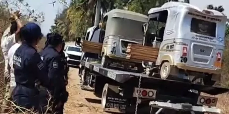 Sorprenden a mototaxis con madera presuntamente robada en la Transístmica