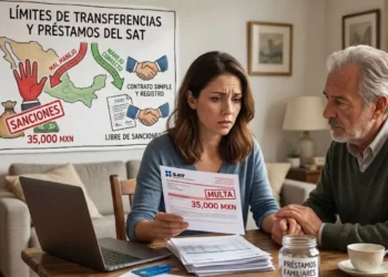 ¿Sabías que recibir préstamos de amigos o familiares puede costarte hasta 35 mil pesos en multas del SAT?