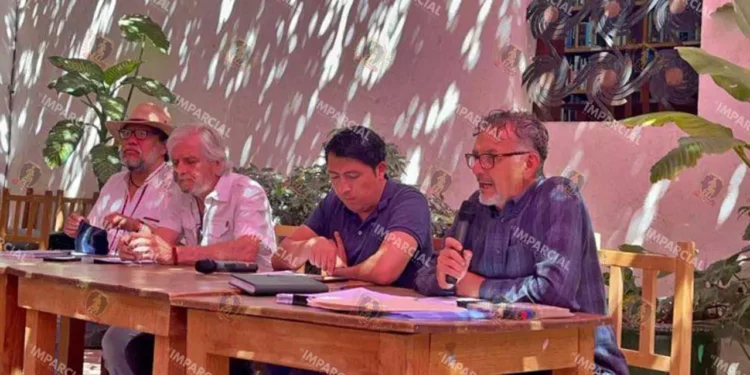 Foto: Lisbeth Mejía // El Observatorio Ciudadano Comunitario del Agua y Medio Ambiente de los Valles Centrales de Oaxaca alerta en torno a irregularidades con la presa Mujer Solteca.