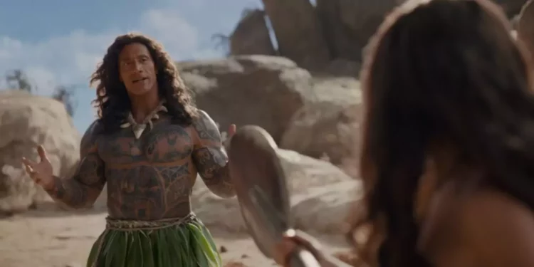 VIDEO | Primer vistazo a Moana Live-Action: Dwayne Johnson sorprende como el semidiós Maui