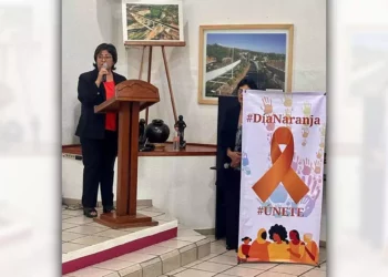 Victoria Cruz Villar ex secretaria general de la Sección 59 y actual presidenta colegiada de la FEDESSP.
