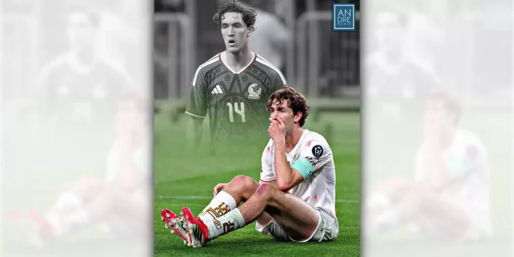 Foto: André Marín // Marcel Ruiz se pierde el mundial por rotura de ligamentos.