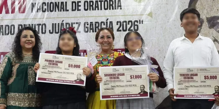 Yelitza López Sarabia, destacó con intervenciones centradas en la importancia de los pueblos originarios, el valor de la familia y la disciplina.