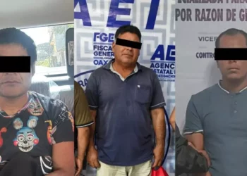 Tres hombres son detenidos por presuntas violaciones en Oaxaca