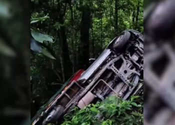 Fiesta termina en volcadura: Músicos sufren accidente en zona montañosa de Oaxaca