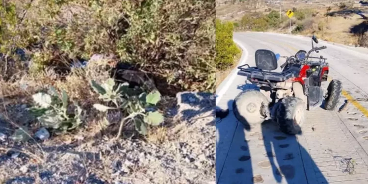 ¡Tragedia en Miahuatlán! Fallecen madre e hija tras accidente en cuatrimoto