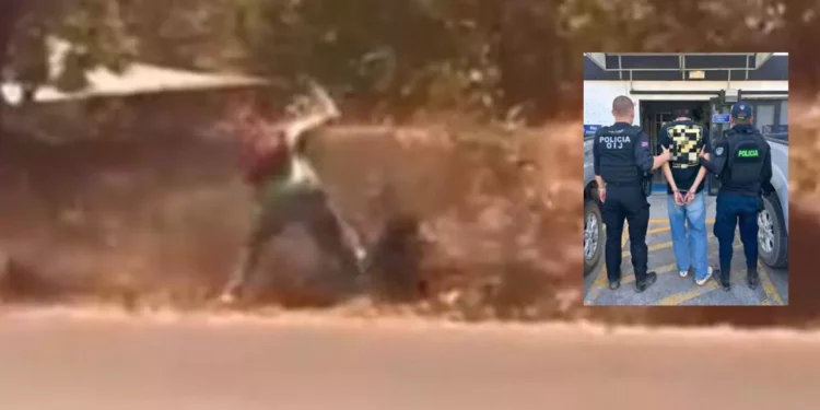 VIDEO | ¡Horror frente a la escuela! Apuñala a su compañero y lo mata tras discusión