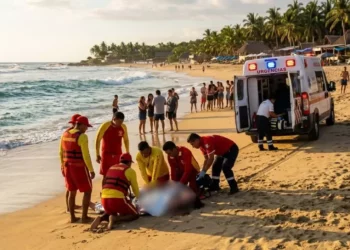 Muerte en el paraíso: Turista pierde la vida en playa de Oaxaca