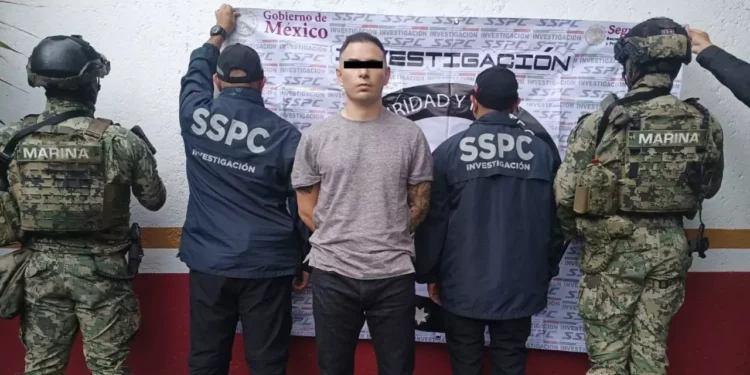 Detienen al “Lobo Menor” en CDMX; líder de los lobos con presencia en Ecuador