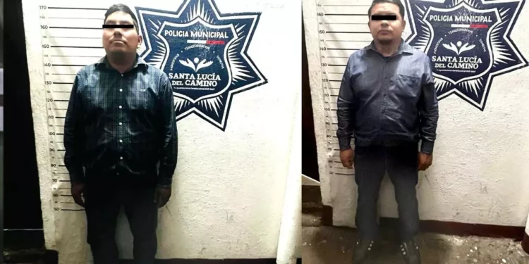 Cobradores ilegales de “gota a gota” acorralados: detención tras huida en motocicleta en Santa Lucía