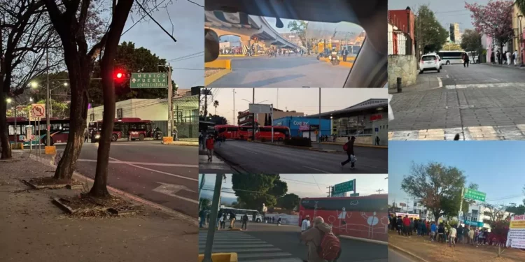 Martes de caos asfixia a Oaxaca: organizaciones toman la ciudad y dejan a miles atrapados