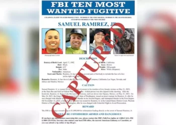 Cae Samuel Ramírez Jr., uno de los 10 fugitivos más buscados por el FBI, tras casi tres años prófugo