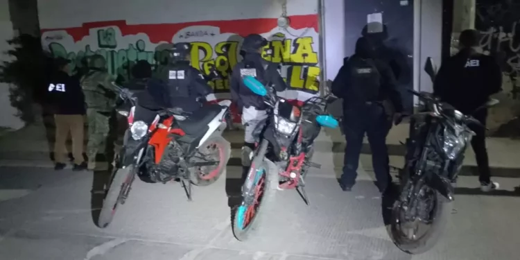 Cateo en vivienda de Zautla deja tres motocicletas con reporte de robo aseguradas