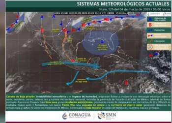 Oaxaca bajo dominio anticiclónico: calor intenso y riesgo de incendios en puerta