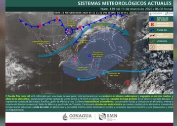 Calor, vientos y lluvias aisladas marcan el clima en Oaxaca; frente frío 40 se aproxima