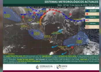 Frente frío 41 traerá lluvias, viento y descenso de temperatura en Oaxaca