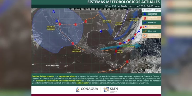Primavera llega con lluvias y tormentas a Oaxaca: calor diurno y madrugadas frescas marcan el contraste