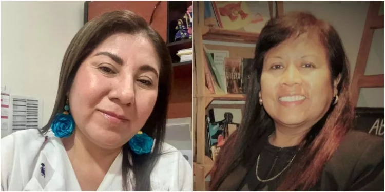 Fotos: redes sociales // Rosa Elia Vázquez Flores (izquierda) - Reyna Miguel Santillan (derecha).