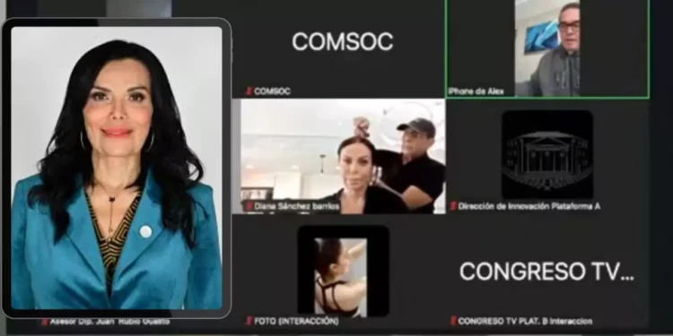 VIDEO | Indignación en el Congreso de CDMX: diputada se arregla el cabello durante sesión legislativa