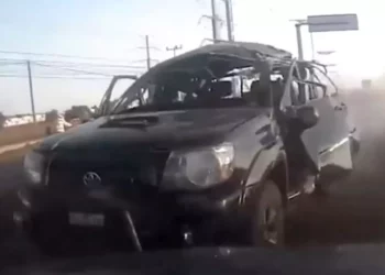 VIDEO | Explosión cerca del AIFA deja dos muertos ligados al cártel de Sinaloa