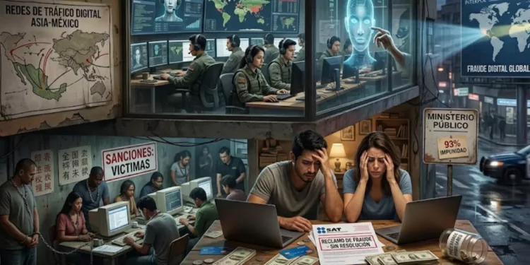 Fraude digital global: Mafias en Asia prenden alertas mientras México enfrenta crisis con 93% de impunidad