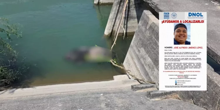 Hallan sin vida a joven desaparecido en Juchitán