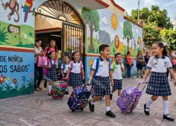 Foto: IA // Crece la matrícula preescolar en Oaxaca; mayor presencia de niñas que de niños a partir de 2020.