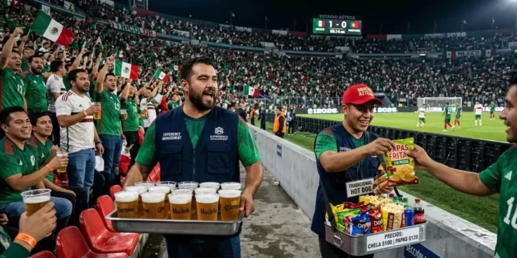 ¿Cuánto cuesta comer en el nuevo Estadio Azteca? Filtran precios para el México vs Portugal