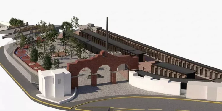 Foto: Gobierno del estado // Así quedaría el proyecto para rehabilitar el Parque del Amor.